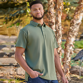 COMFORT DYE JERSEY POLO