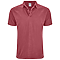 COMFORT DYE JERSEY POLO GARNET