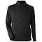 ELITE 1/2 ZIP ONYX HEATHER