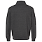 HEAVYWEIGHT FLEECE 1/4 ZIP CHARCOAL HEATHER