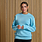 BTB FLEECE CREW SKY