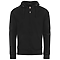 BTB FLEECE FULL ZIP HOOD BLACK
