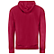 BTB FLEECE FULL ZIP HOOD CARDINAL