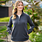 LADIES ELEMENT FLEECE 1/4 ZIP BLACK