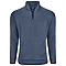 PEBBLE FLEECE 1/4 ZIP BALTIC