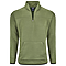 PEBBLE FLEECE 1/4 ZIP MOSS