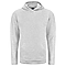 PEBBLE FLEECE HOOD GREY HEATHER