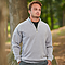 TRIBLEND FLEECE 1/4 ZIP GREY TRIBLEND