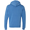 TRI-BLEND FULL ZIP FLEECE HOOD ROYAL TRIBLEND
