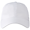 HUDSON 6 PANEL CAP WHITE
